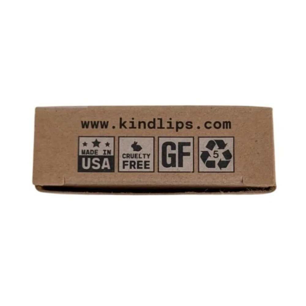 Be KIND LIPS 3-Pack Natural Lip Balm Organic Ellen Show Chapstick‎ NEW